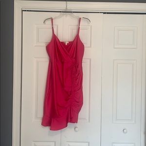 Brand New- Hot pink adjustable Curvy Sense dress
